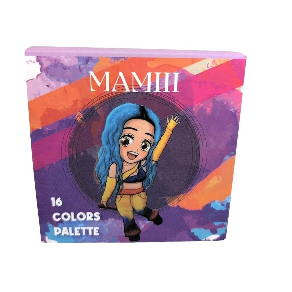 MAMIII Karol G 16 colors eyeshadow palette High Pigmentation Makeup